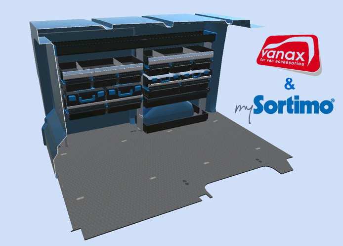 (image for) L1 H1 - Quick Quote Offside Racking - Premium Spec